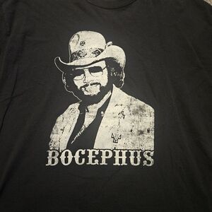 Bocephus Graphic Men's Black T-Shirt